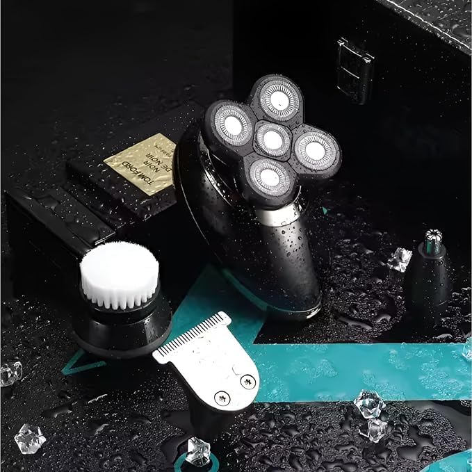 4 in 1 mens grooming kit nose trimmer waterproof professional rechargeable electric head shavers for men Professional Grooming Kit VGR 302 IP X5