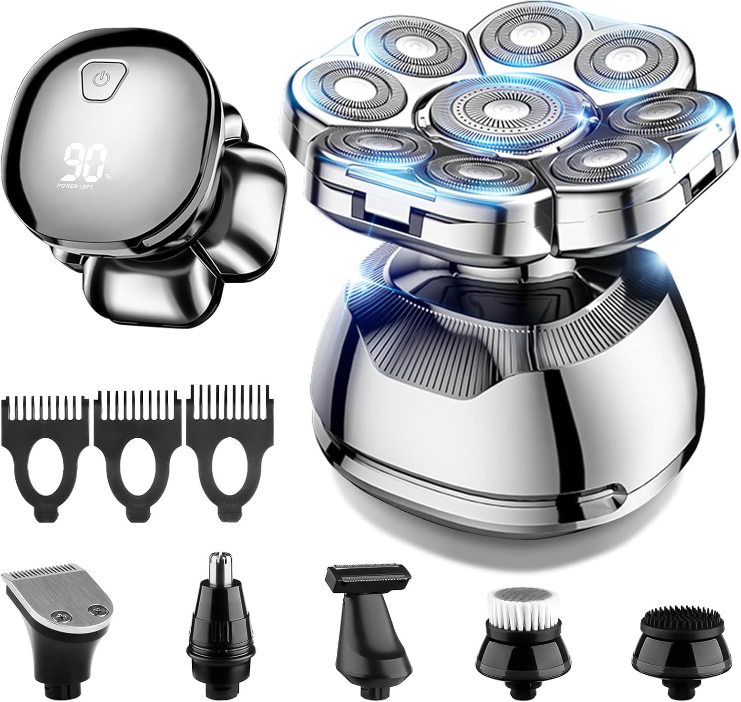 9D Head Shaver for Bald Men