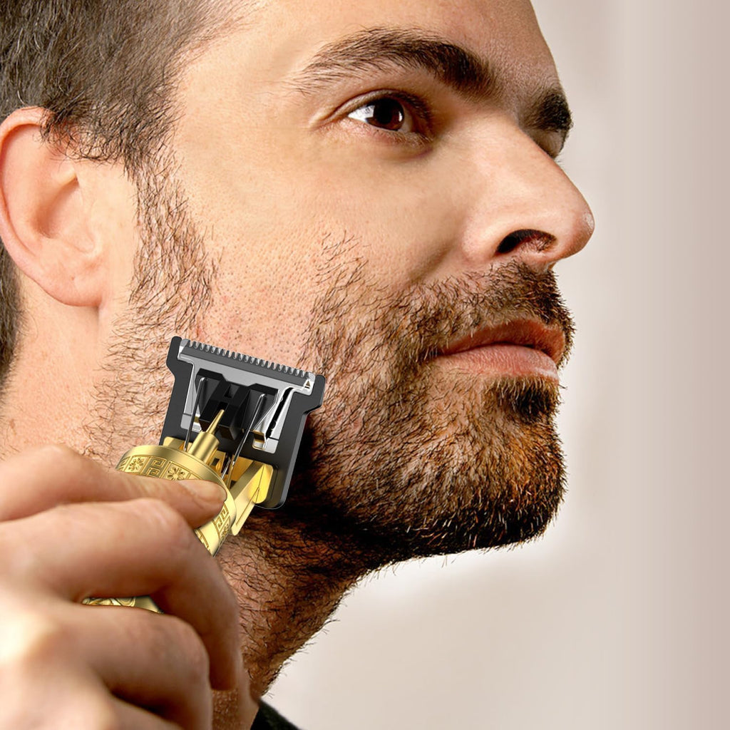 gunkill Hair Clippers-Beard Trimmer for Men-Hair Clippers for Men | Cordless At-Home Haircuts For Men and Children With Easy Match Combs