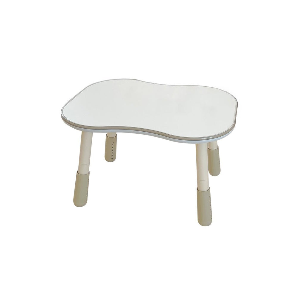 Peanut Height Adjustable Dual-kid White Study Table-1