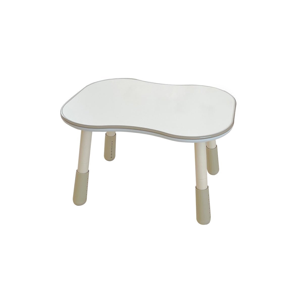 Peanut Height Adjustable Dual-kid White Study Table-1